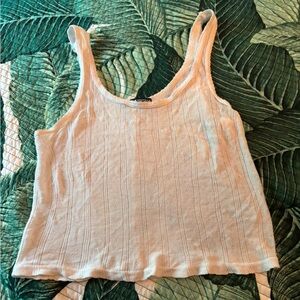 BRANDY MELVILLE WHITE TANK TOP